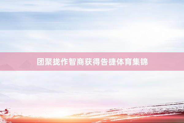 团聚拢作智商获得告捷体育集锦