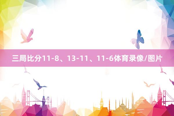 三局比分11-8、13-11、11-6体育录像/图片