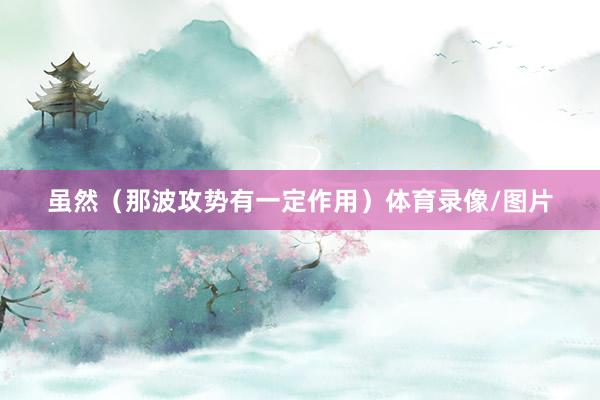 虽然（那波攻势有一定作用）体育录像/图片