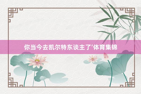 你当今去凯尔特东谈主了’体育集锦