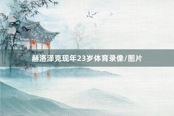 赫洛泽克现年23岁体育录像/图片