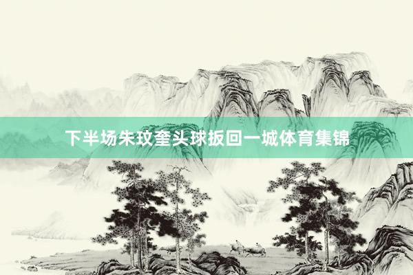 下半场朱玟奎头球扳回一城体育集锦