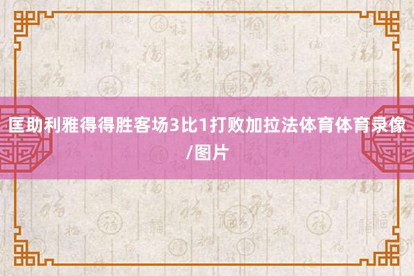 匡助利雅得得胜客场3比1打败加拉法体育体育录像/图片